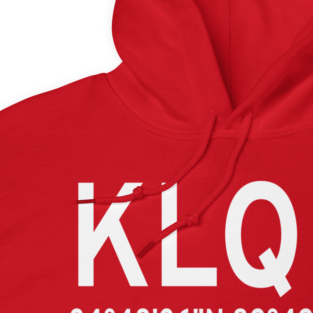Pickens County Airport (KLQK) ICAO Hoodie Sweatshirt 