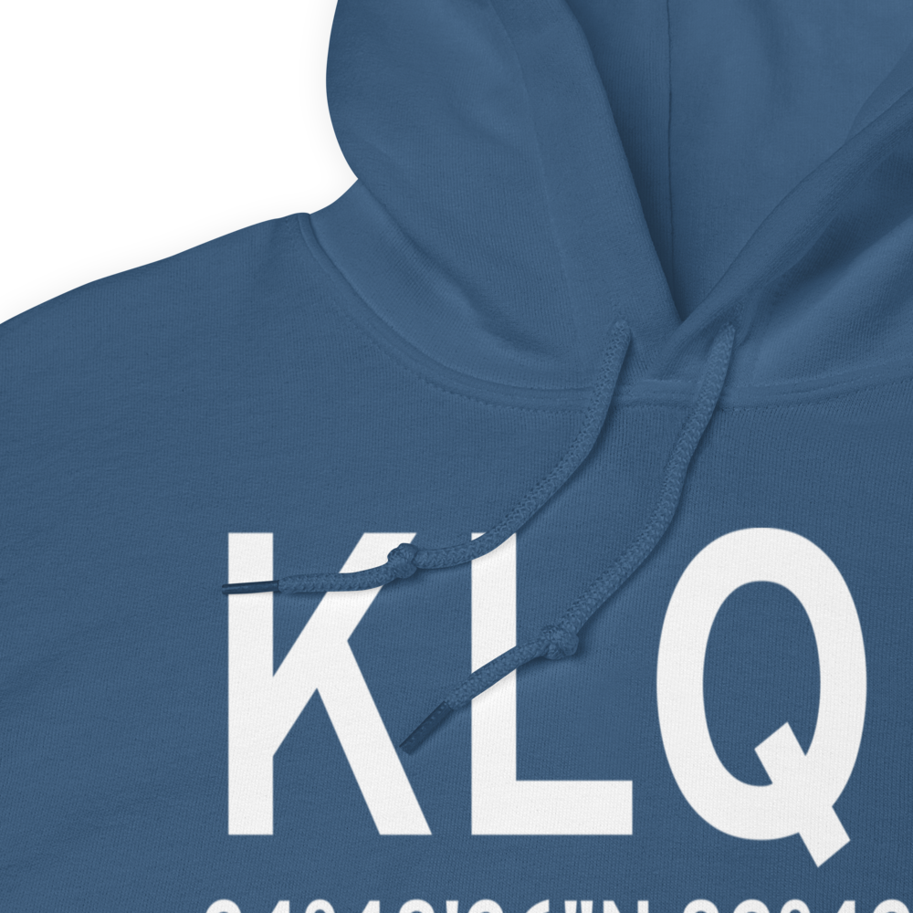 Pickens County Airport (KLQK) ICAO Hoodie Sweatshirt 