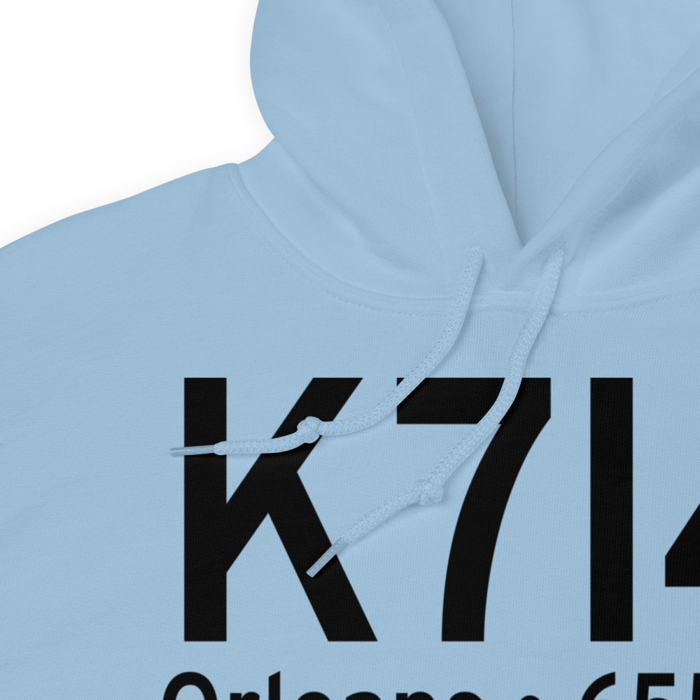 Orleans Airport (K7I4) ICAO Hoodie Sweatshirt 
