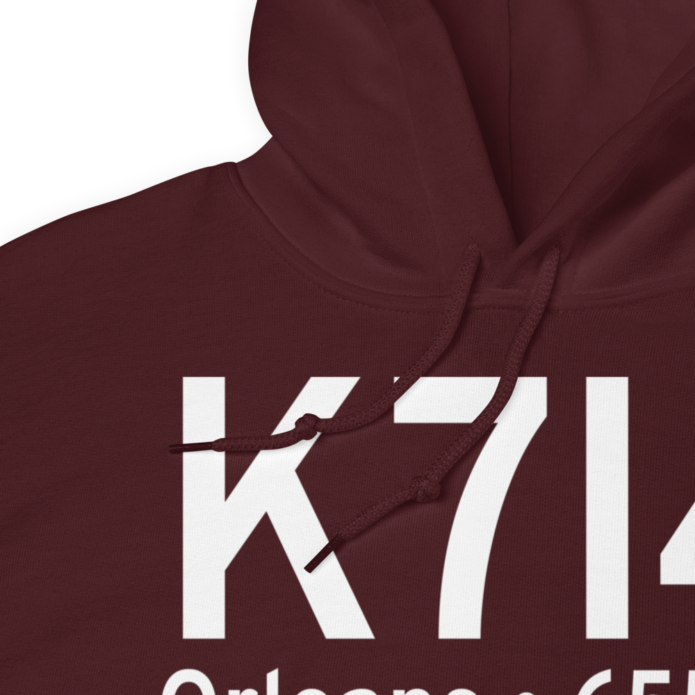 Orleans Airport (K7I4) ICAO Hoodie Sweatshirt 