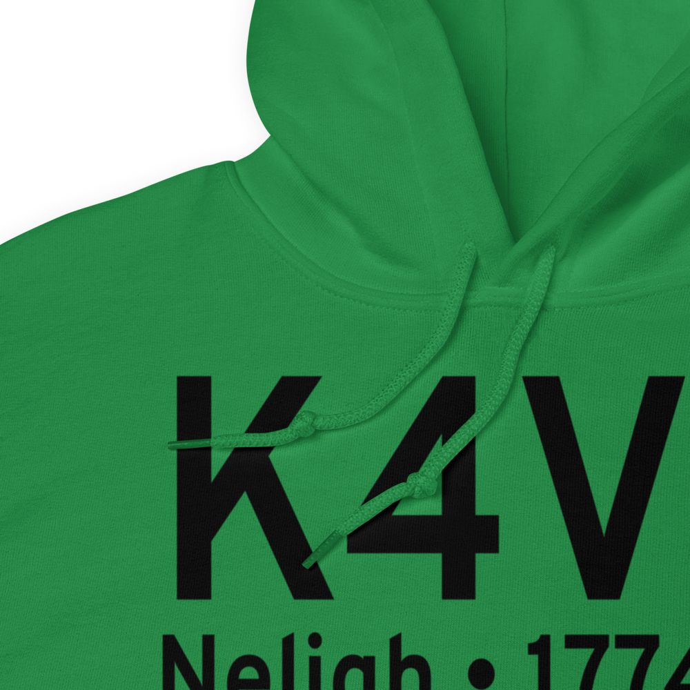 Antelope County Airport (K4V9) ICAO Hoodie Sweatshirt 