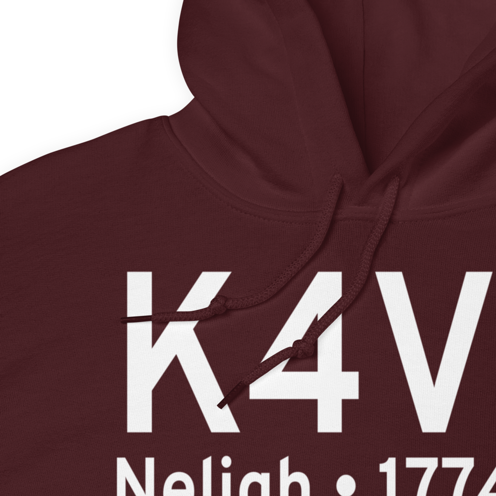 Antelope County Airport (K4V9) ICAO Hoodie Sweatshirt 