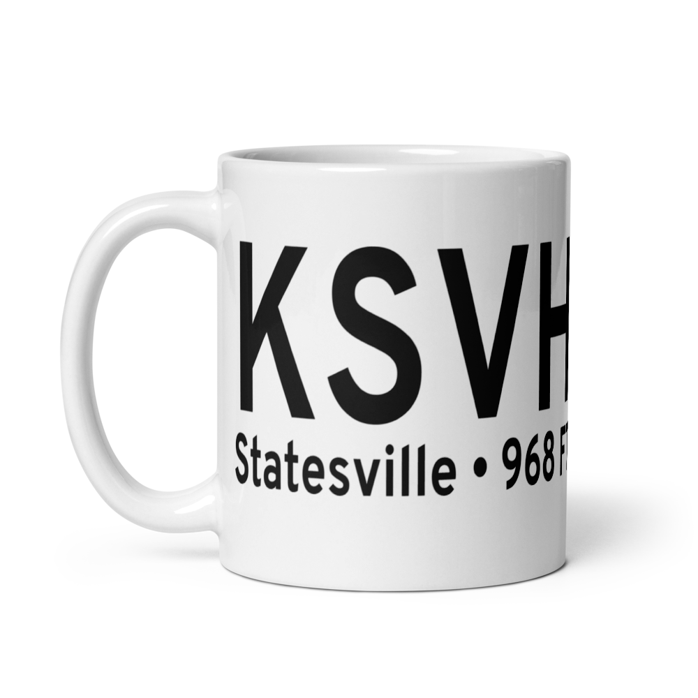 Statesville Regional Airport (KSVH) ICAO Mug 
