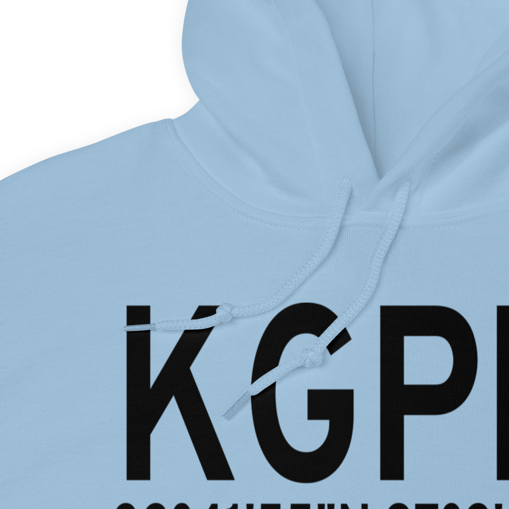 Grand Prairie Municipal Airport (KGPM) ICAO Hoodie Sweatshirt 