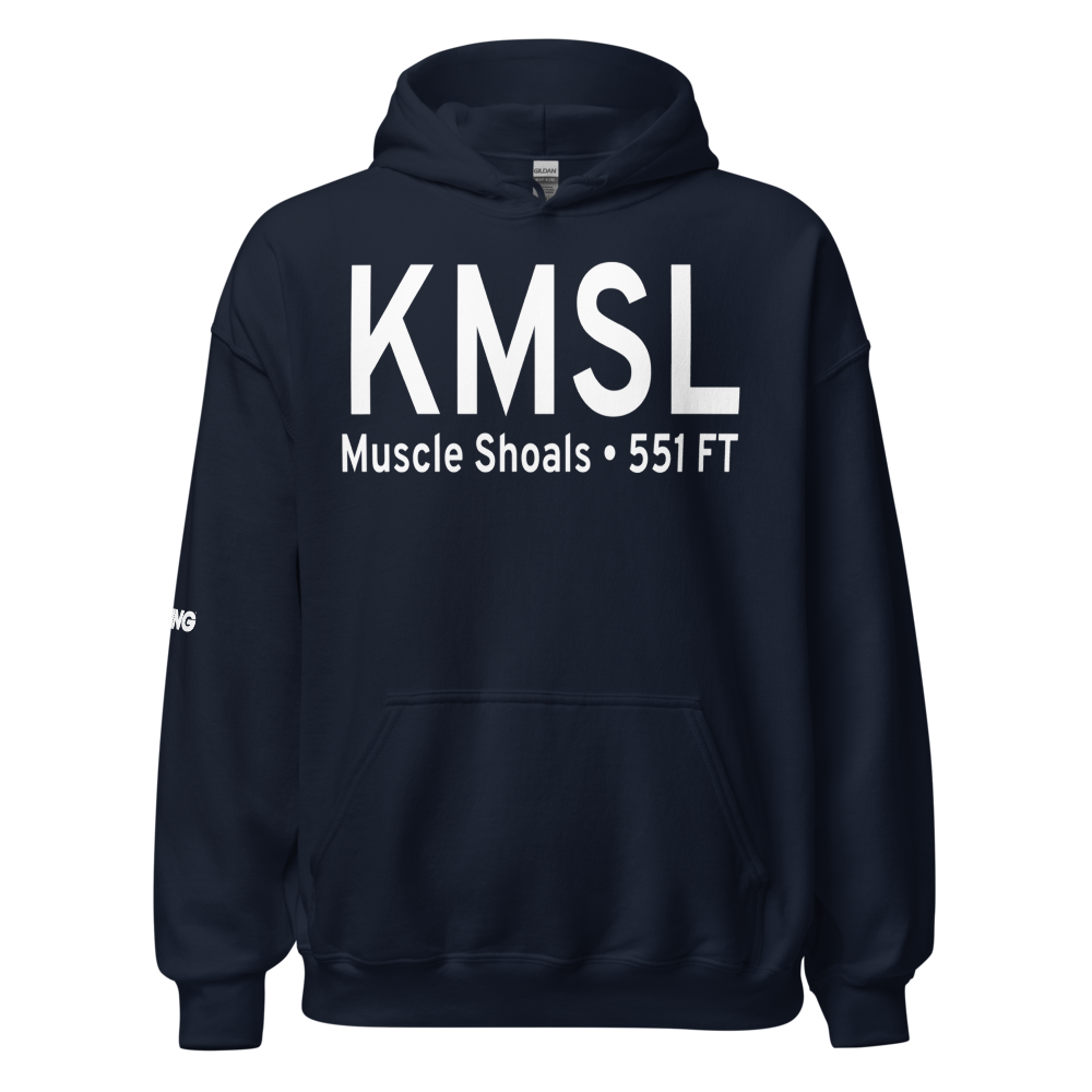 Northwest Alabama Regional Airport (KMSL) ICAO Hoodie Sweatshirt 