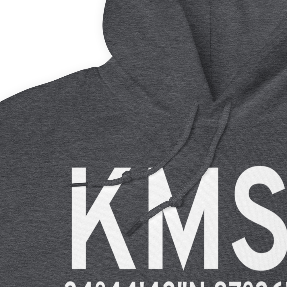 Northwest Alabama Regional Airport (KMSL) ICAO Hoodie Sweatshirt 
