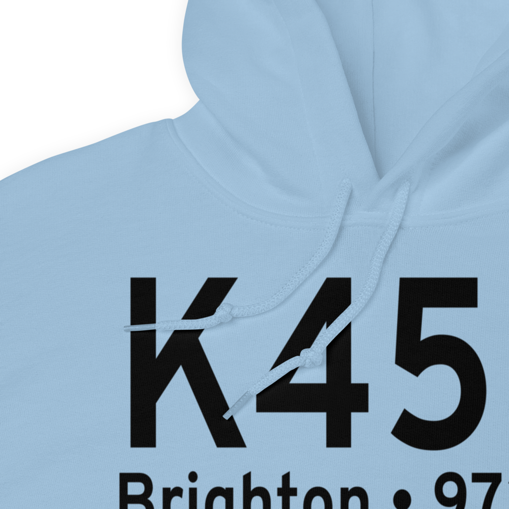 Brighton Airport (K45G) ICAO Hoodie Sweatshirt 