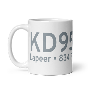 Dupont-Lapeer Airport (KD95) ICAO Mug