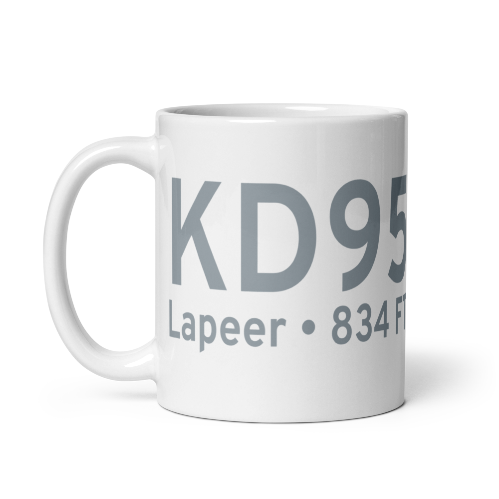 Dupont-Lapeer Airport (KD95) ICAO Mug 