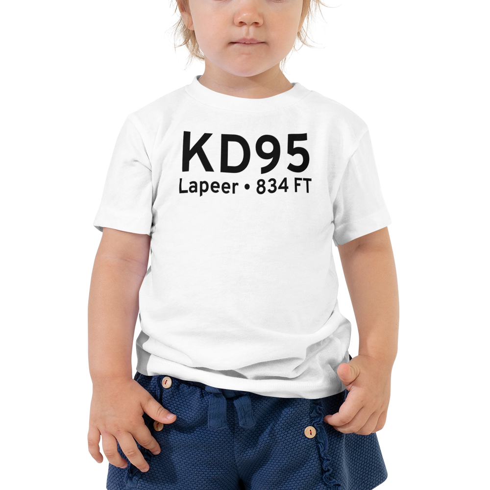 Dupont-Lapeer Airport (KD95) ICAO Toddler T-Shirt 