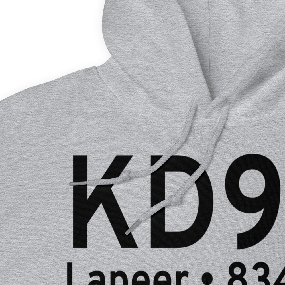 Dupont-Lapeer Airport (KD95) ICAO Hoodie Sweatshirt 