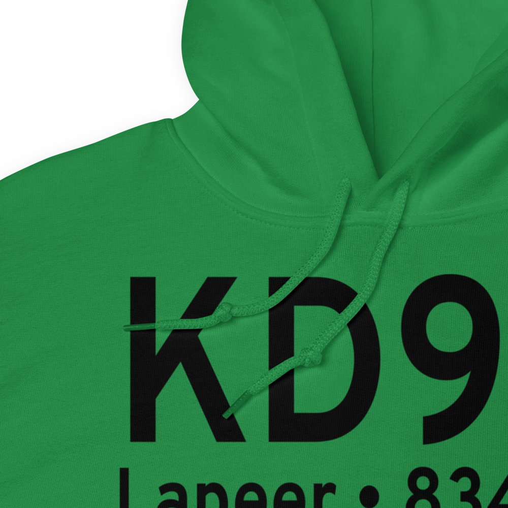 Dupont-Lapeer Airport (KD95) ICAO Hoodie Sweatshirt 