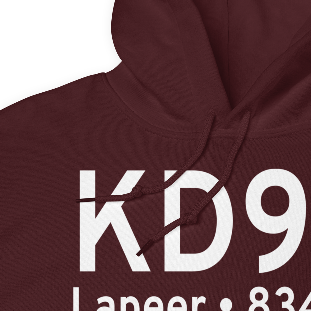 Dupont-Lapeer Airport (KD95) ICAO Hoodie Sweatshirt 