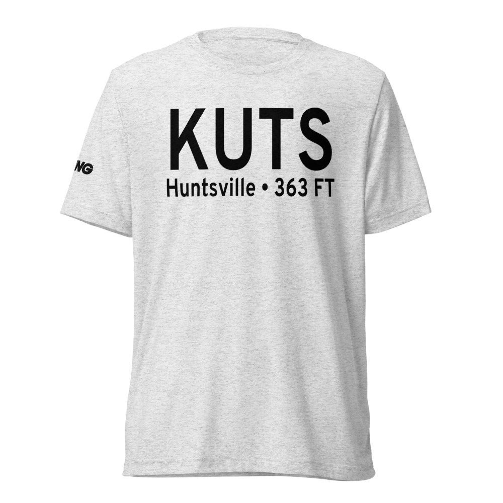 Huntsville Regional Airport (KUTS) ICAO Tri-blend T-Shirt 
