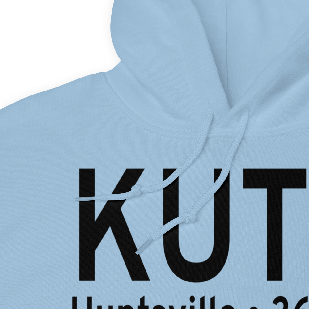 Huntsville Regional Airport (KUTS) ICAO Hoodie Sweatshirt 