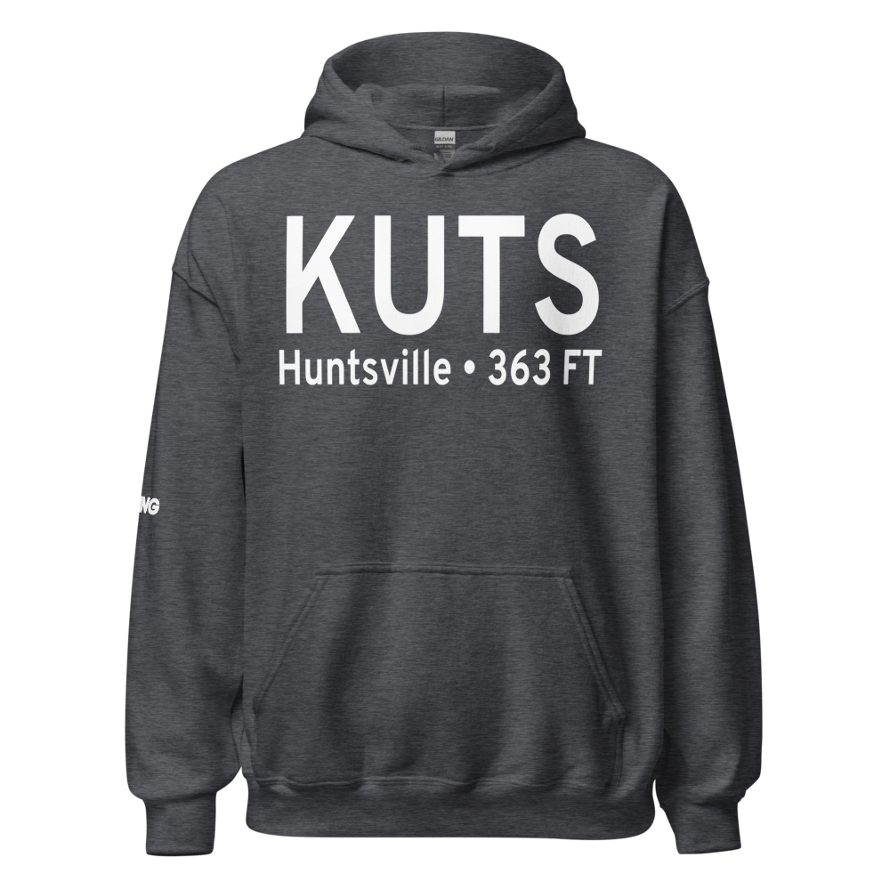 Huntsville Regional Airport (KUTS) ICAO Hoodie Sweatshirt 