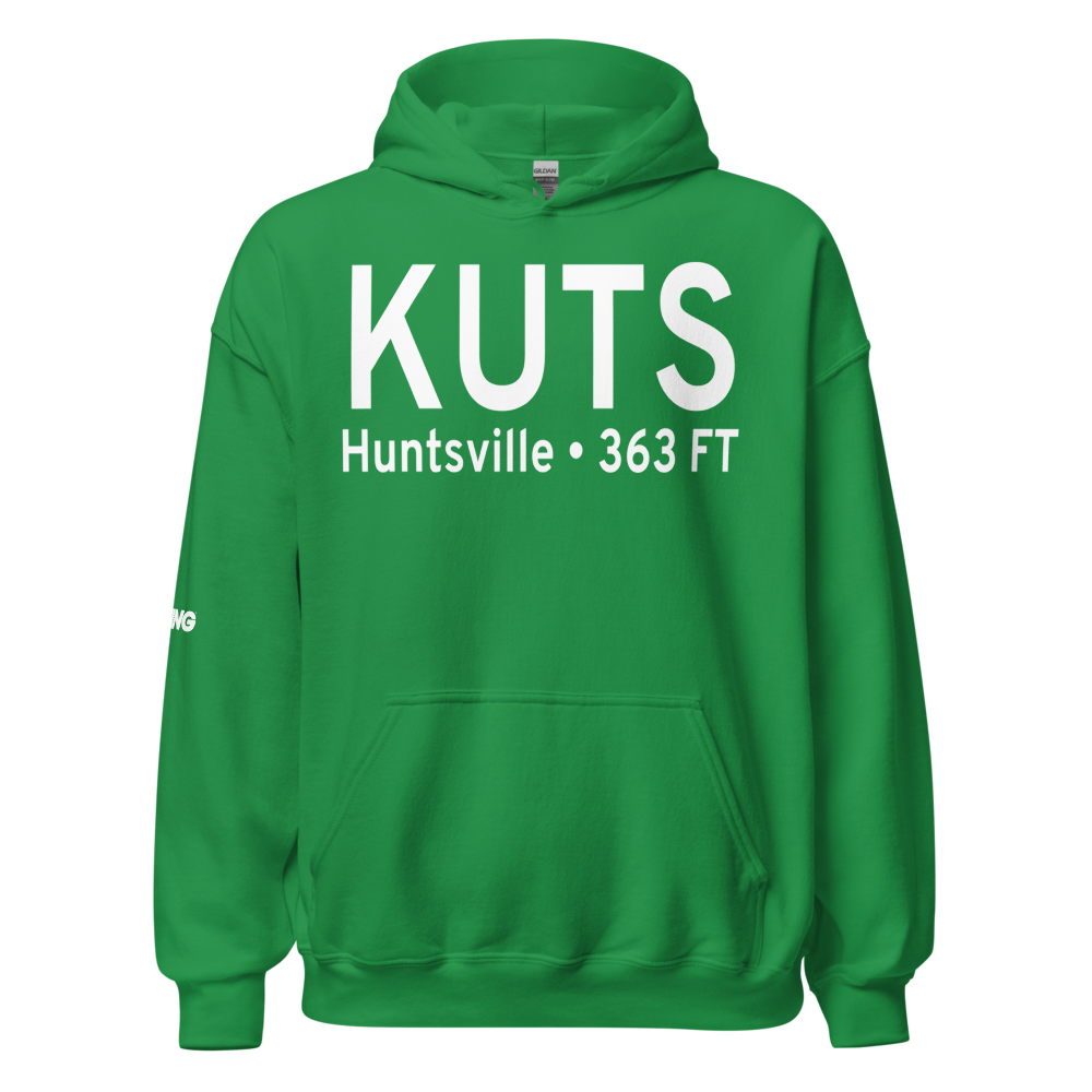 Huntsville Regional Airport (KUTS) ICAO Hoodie Sweatshirt 
