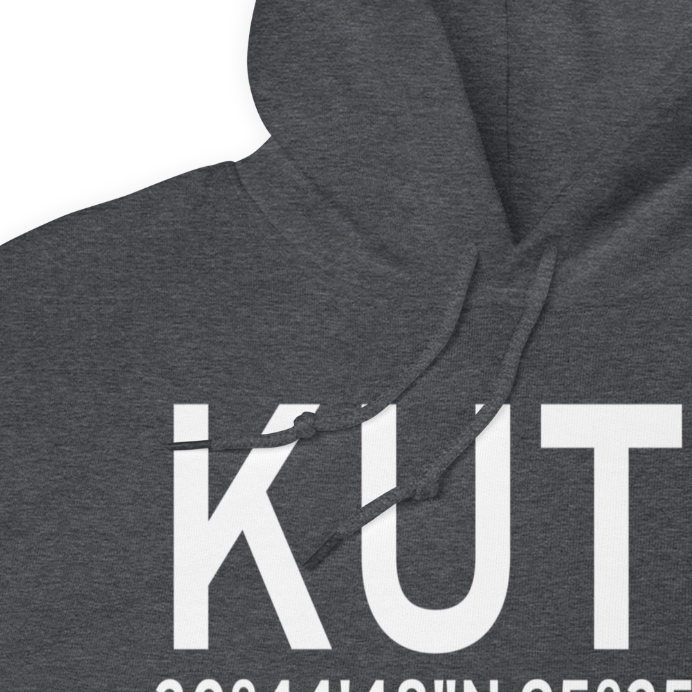 Huntsville Regional Airport (KUTS) ICAO Hoodie Sweatshirt 
