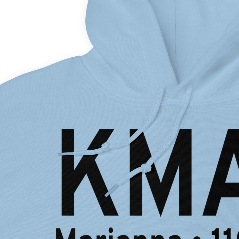 Marianna Municipal Airport (KMAI) ICAO Hoodie Sweatshirt 