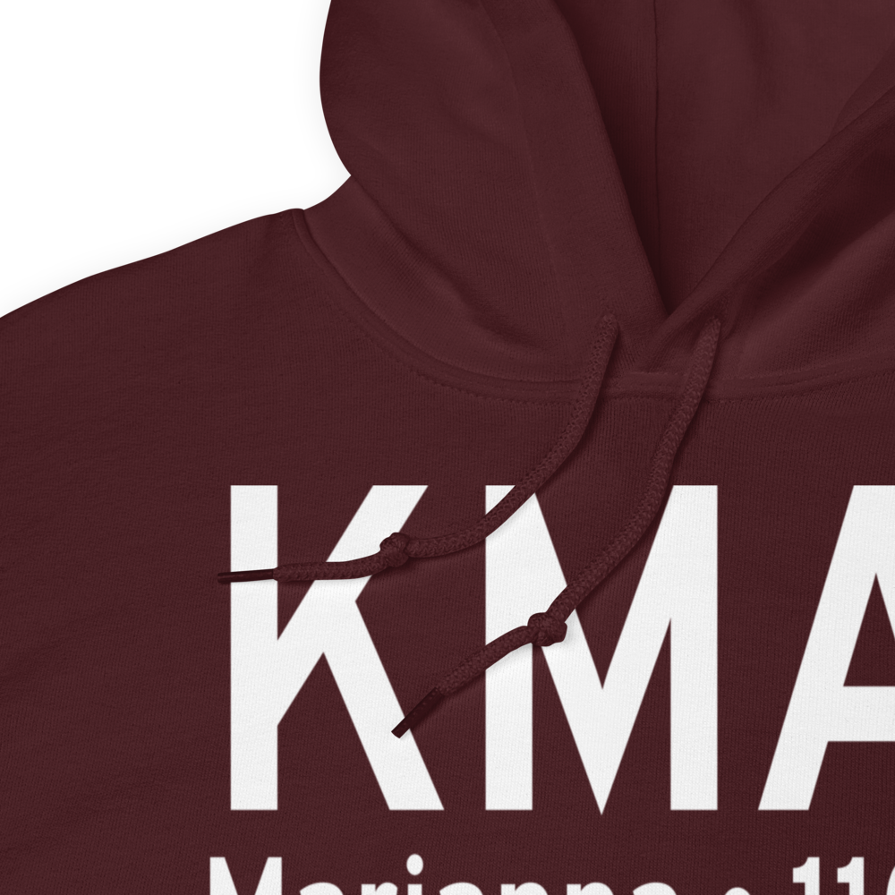 Marianna Municipal Airport (KMAI) ICAO Hoodie Sweatshirt 