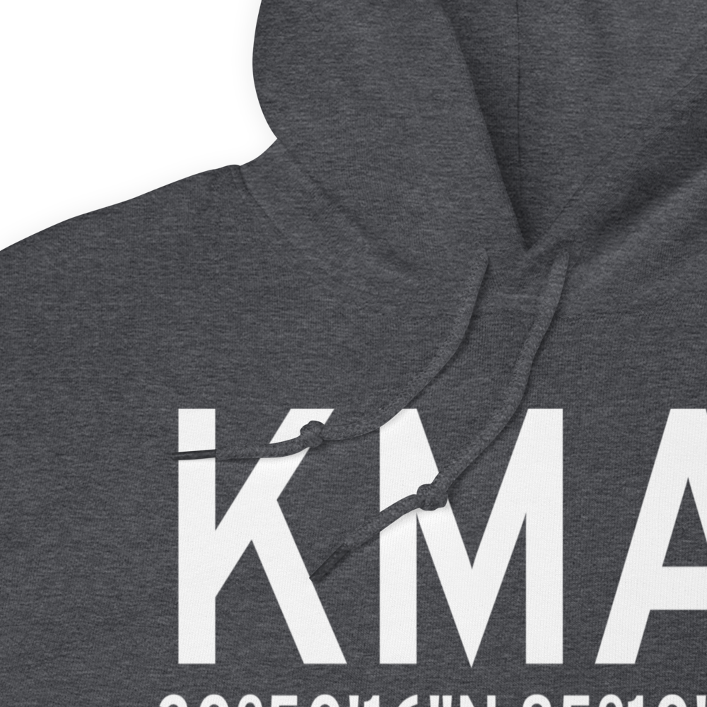 Marianna Municipal Airport (KMAI) ICAO Hoodie Sweatshirt 