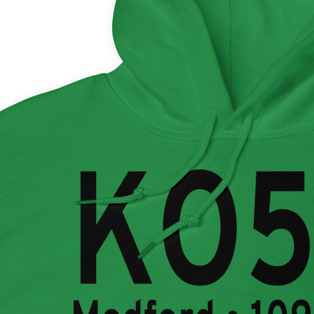 Medford Municipal Airport (KO53) ICAO Hoodie Sweatshirt 