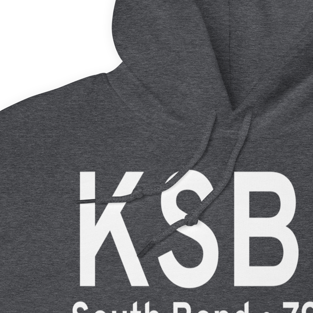 South Bend Regional Airport (KSBN) ICAO Hoodie Sweatshirt 
