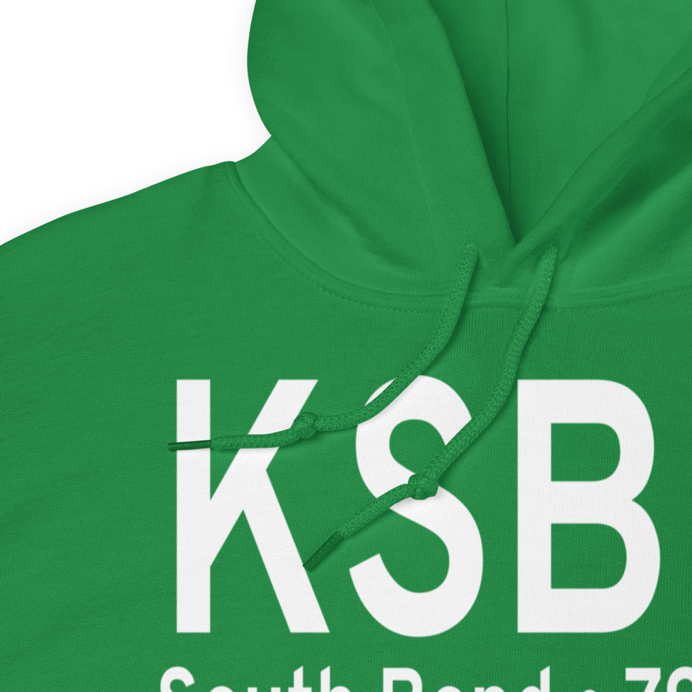 South Bend Regional Airport (KSBN) ICAO Hoodie Sweatshirt 