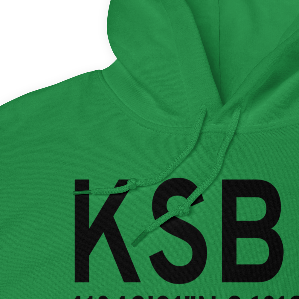 South Bend Regional Airport (KSBN) ICAO Hoodie Sweatshirt 