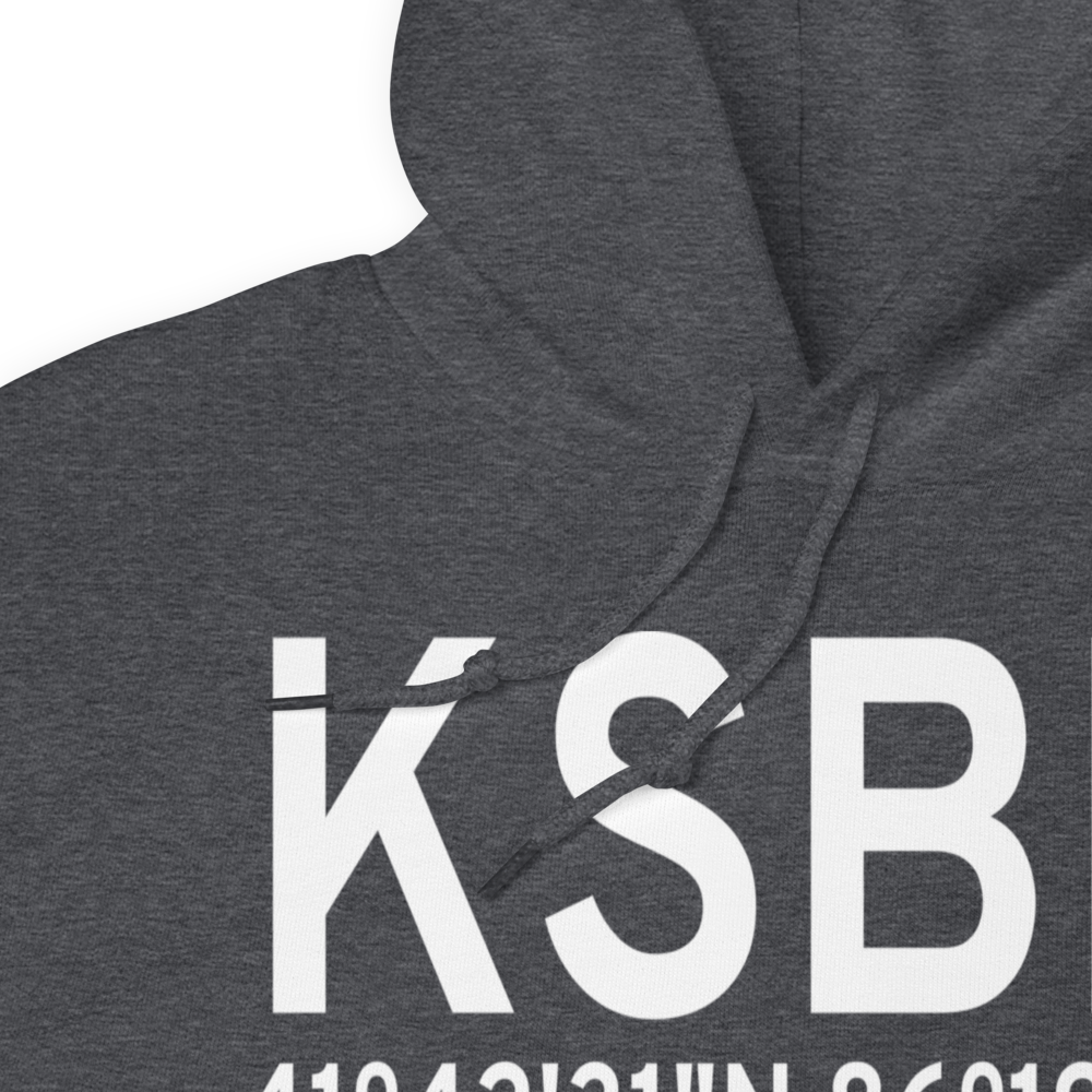 South Bend Regional Airport (KSBN) ICAO Hoodie Sweatshirt 
