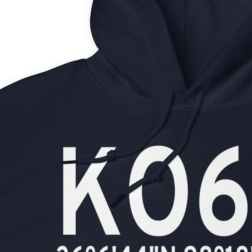 Christman Airfield (KO65) ICAO Hoodie Sweatshirt 