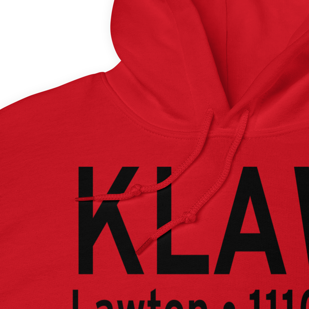 Lawton Fort Sill Regional Airport (KLAW) ICAO Hoodie Sweatshirt 