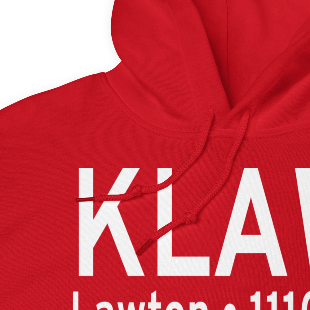 Lawton Fort Sill Regional Airport (KLAW) ICAO Hoodie Sweatshirt 