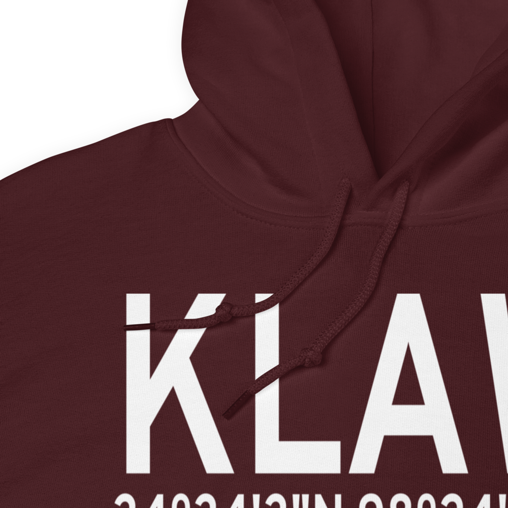 Lawton Fort Sill Regional Airport (KLAW) ICAO Hoodie Sweatshirt 