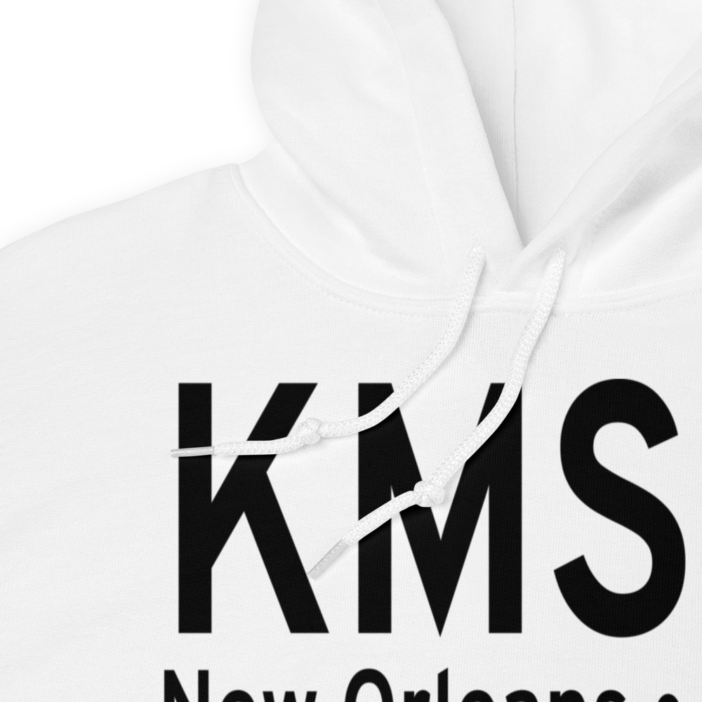 Louis Armstrong New Orleans International Airport (KMSY) ICAO Hoodie Sweatshirt 