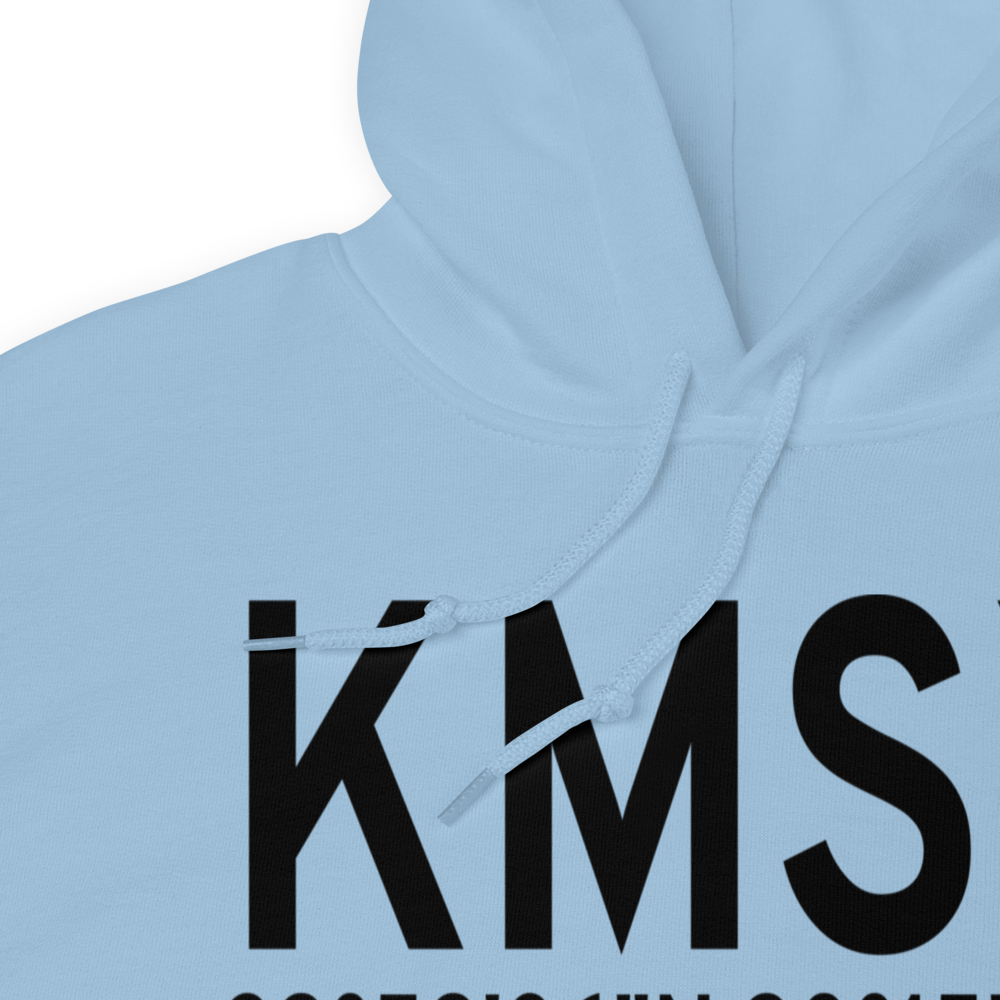 Louis Armstrong New Orleans International Airport (KMSY) ICAO Hoodie Sweatshirt 