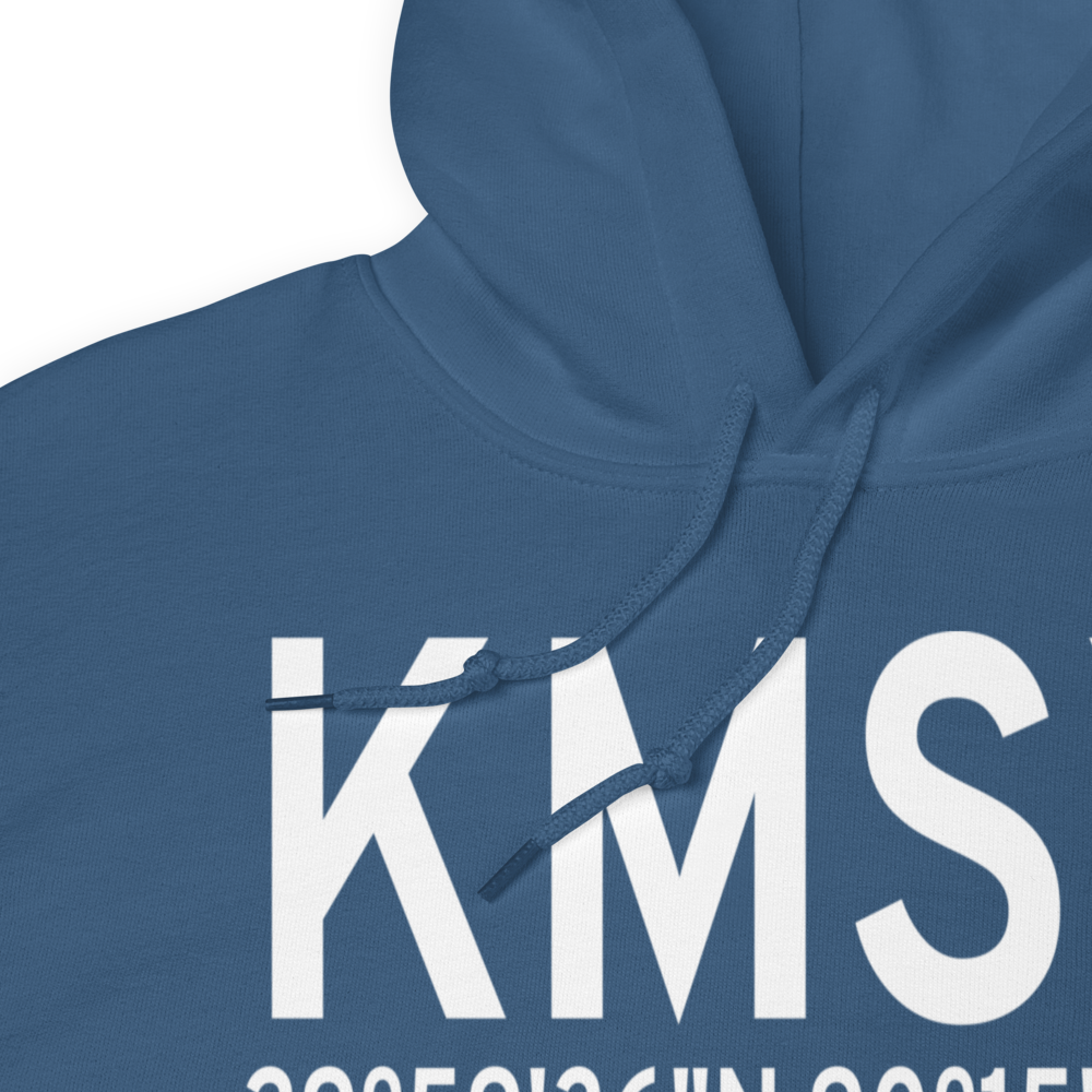 Louis Armstrong New Orleans International Airport (KMSY) ICAO Hoodie Sweatshirt 
