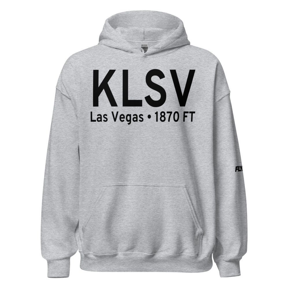 Nellis Air Force Base (KLSV) ICAO Hoodie Sweatshirt 