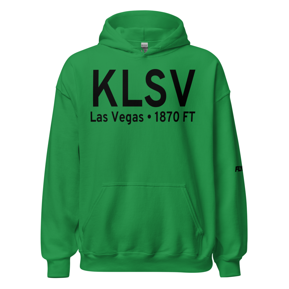 Nellis Air Force Base (KLSV) ICAO Hoodie Sweatshirt 