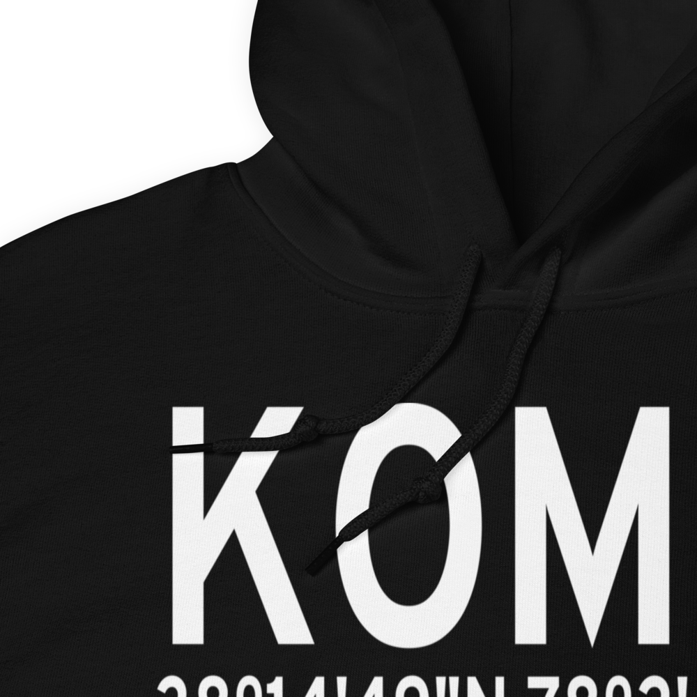 Orange County Airport (KOMH) ICAO Hoodie Sweatshirt 