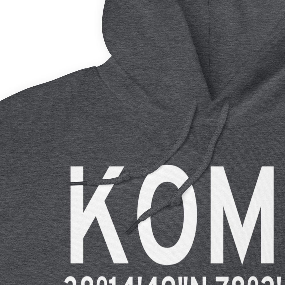 Orange County Airport (KOMH) ICAO Hoodie Sweatshirt 