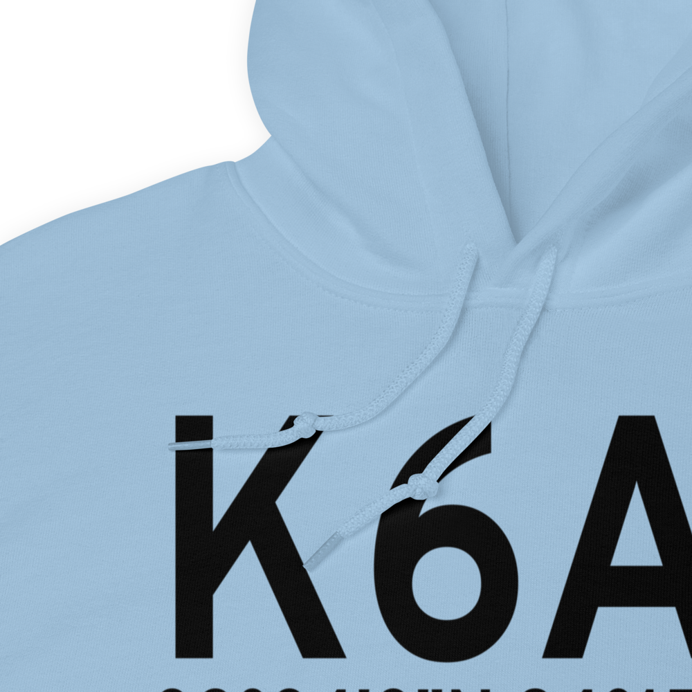 Butler Municipal Airport (K6A1) ICAO Hoodie Sweatshirt 