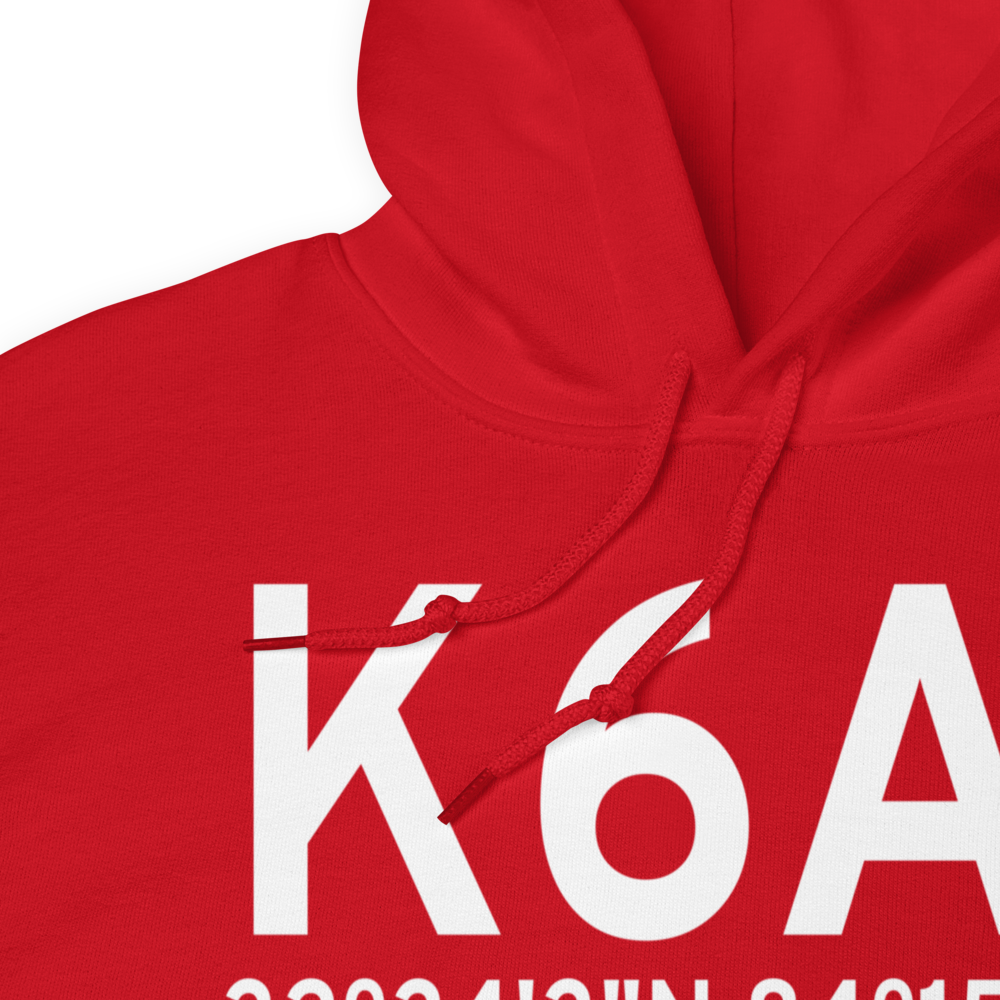 Butler Municipal Airport (K6A1) ICAO Hoodie Sweatshirt 