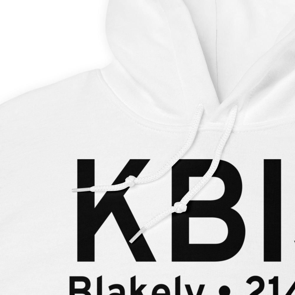 Early County Airport (KBIJ) ICAO Hoodie Sweatshirt 