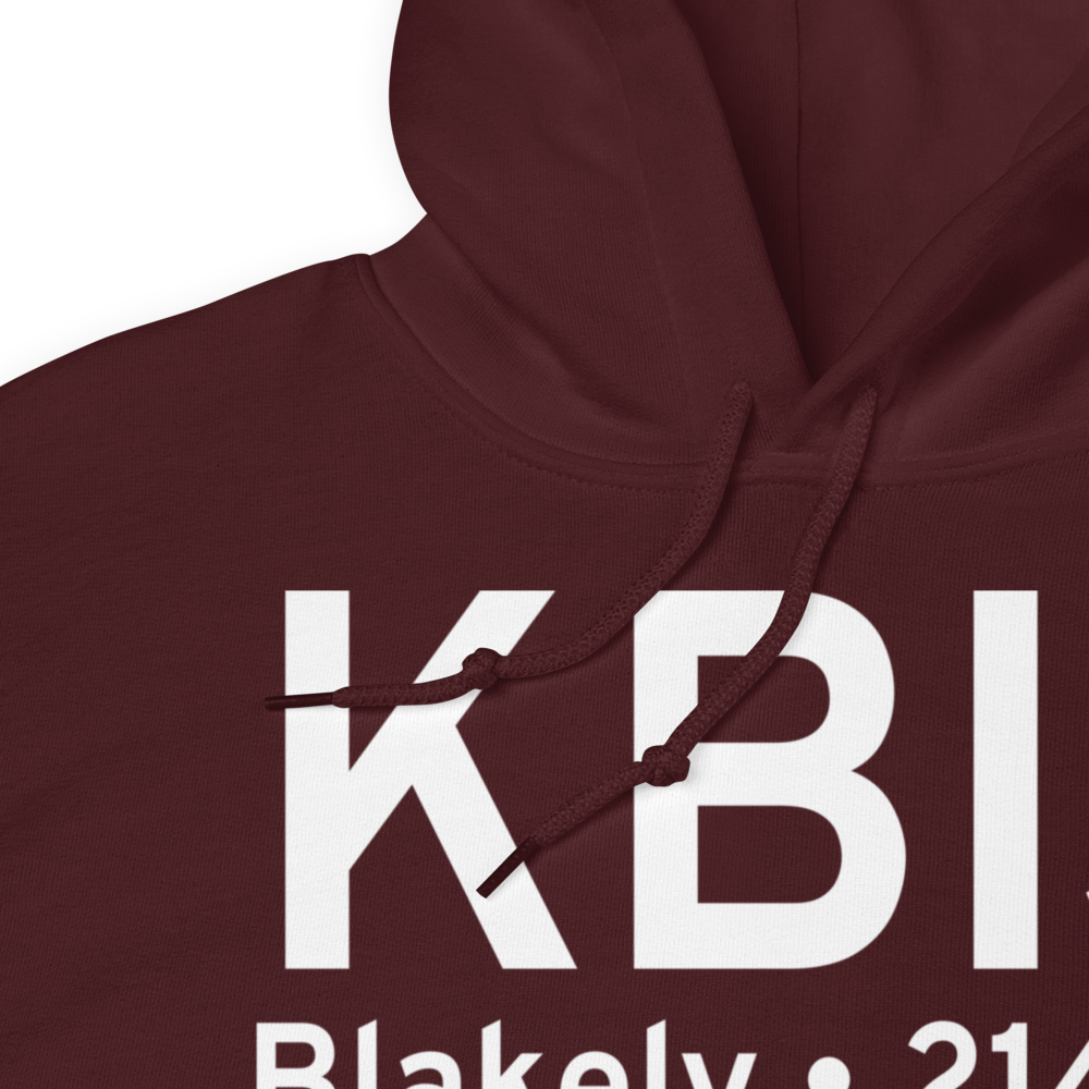 Early County Airport (KBIJ) ICAO Hoodie Sweatshirt 