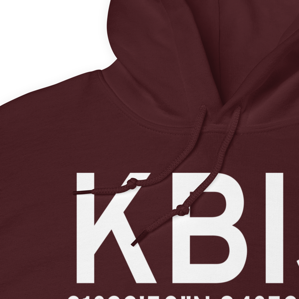 Early County Airport (KBIJ) ICAO Hoodie Sweatshirt 