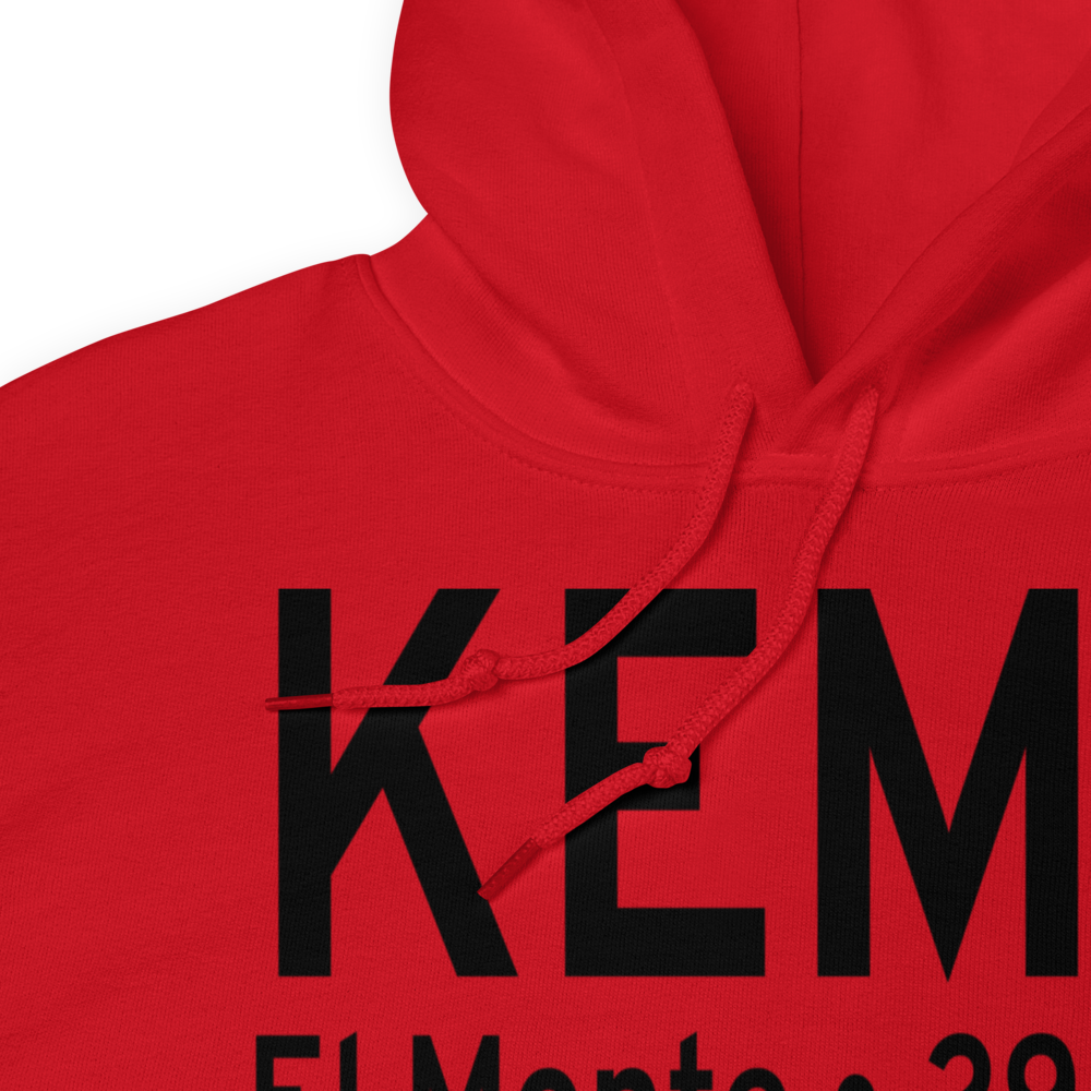 San Gabriel Valley Airport (KEMT) ICAO Hoodie Sweatshirt 