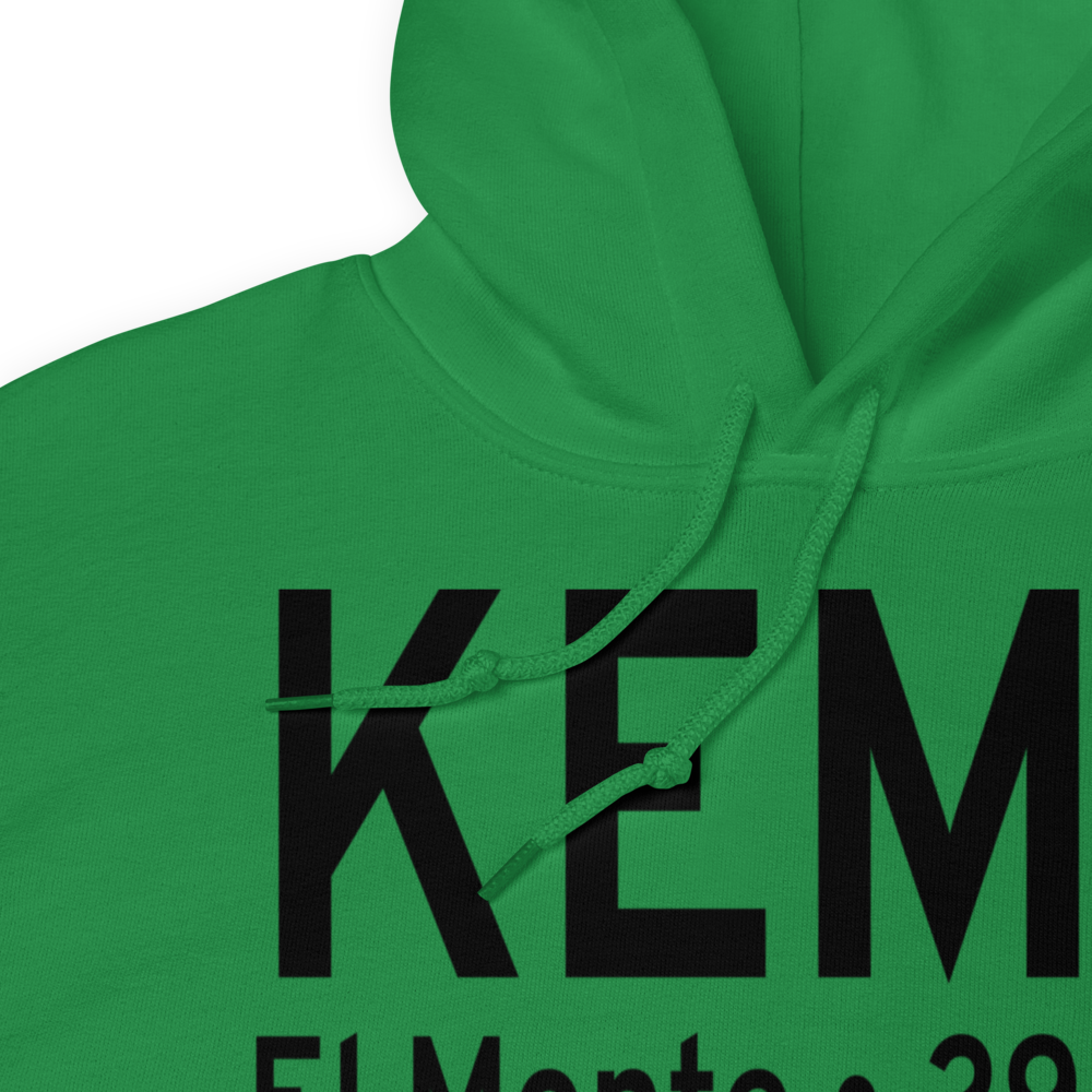 San Gabriel Valley Airport (KEMT) ICAO Hoodie Sweatshirt 