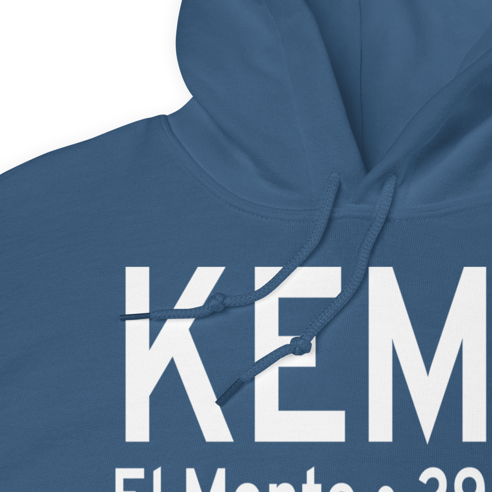 San Gabriel Valley Airport (KEMT) ICAO Hoodie Sweatshirt 