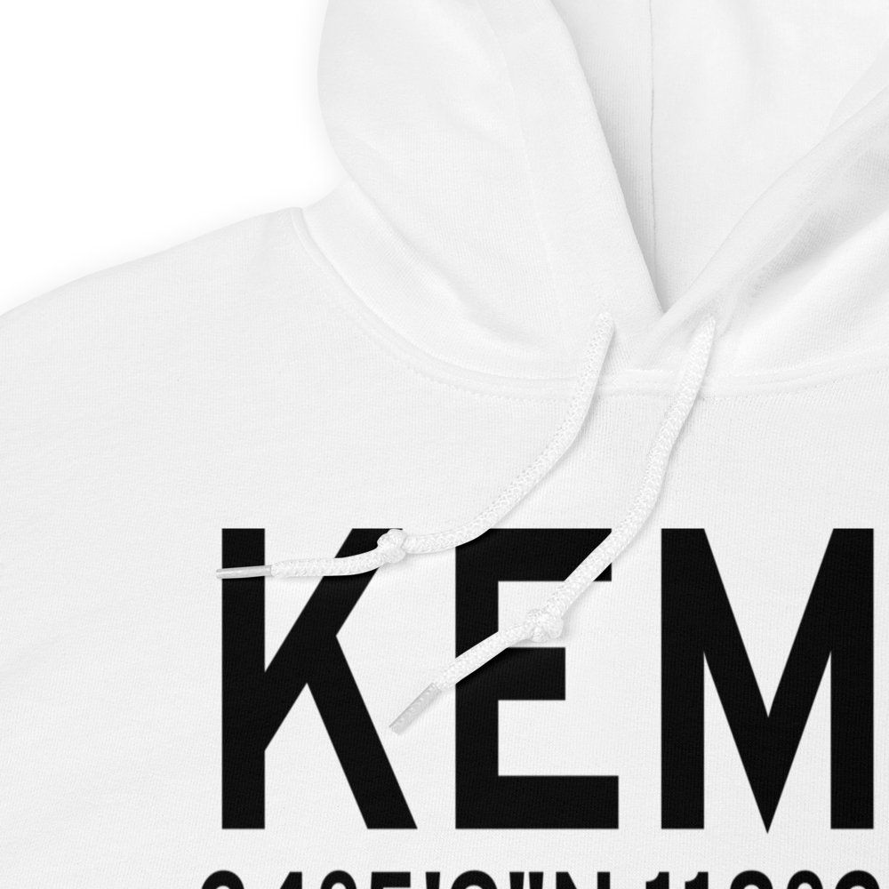San Gabriel Valley Airport (KEMT) ICAO Hoodie Sweatshirt 